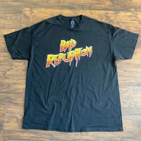 WWE AUTHENTIC WEAR Ronda Rousey Bad Reputation 2X - Picture 1 of 5